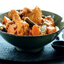 Chicken Stew with Okra recipe