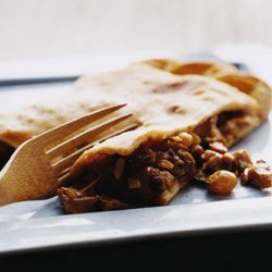 Chicken Empanada with Chorizo, Raisins, and Olives recipe