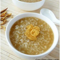 Chinese Chicken and Rice Porridge (Congee) recipe