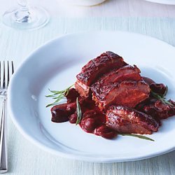 Duck Breast with Sweet Cherry Sauce recipe