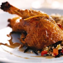 Glazed Duck with Clementine Sauce recipe