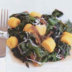 Butternut Squash Gnocchi with Duck Confit and Swiss Chard recipe