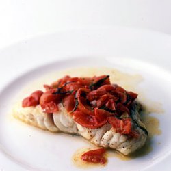 Grouper with Tomato and Basil recipe