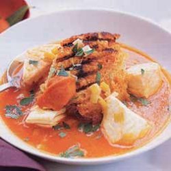 Fish Soup with Bread and Rouille recipe