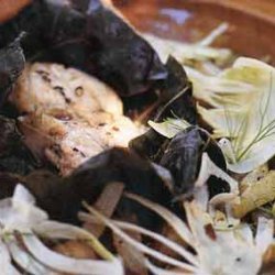 Roasted Monkfish, Fennel, and Chestnut Tagine recipe