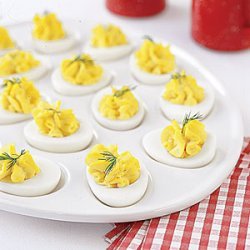 Declaration of Independence Deviled Eggs recipe