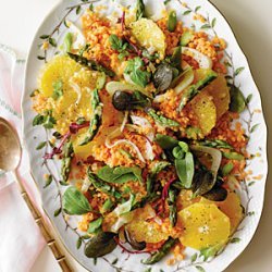 Asparagus, Orange, and Lentil Salad recipe