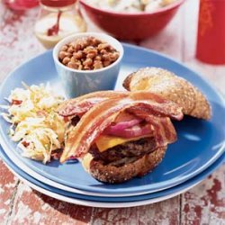Quick Baked Beans with Smoked Bacon recipe