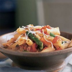 Asparagus and Parmesan Pasta Toss recipe