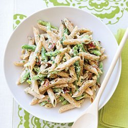 Green Bean and Whole-grain Penne Salad recipe