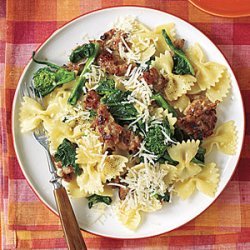 Pasta with Sausage and Broccoli Rabe recipe