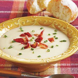 Creamy Potato Soup with Bacon recipe