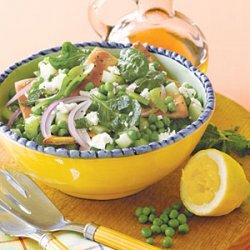 Pita Bread and Pea Salad recipe