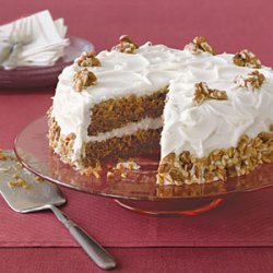 Apple Spice Cake with Cream Cheese Frosting recipe
