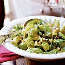 Brussels Sprouts with Currants and Pine Nuts recipe