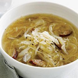 Cabbage, Kielbasa and Rice Soup recipe