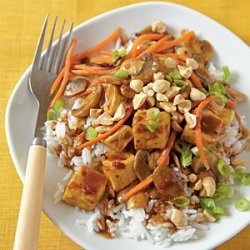 Szechuan-Style Tofu with Peanuts recipe