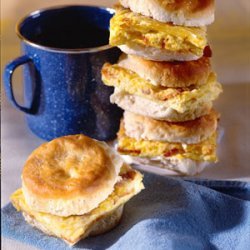 Deluxe Omelet Biscuits recipe