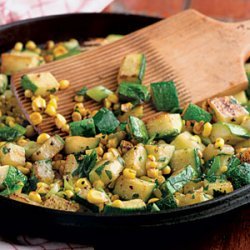 Zucchini-And-Corn Saute recipe