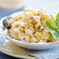 Warm Potato and Goat Cheese Salad recipe