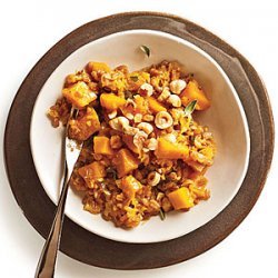  Farrotto  with Butternut, Gruyère, and Hazelnuts recipe