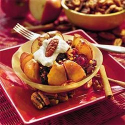 Pecan-and-Dried Fruit Baked Apples recipe