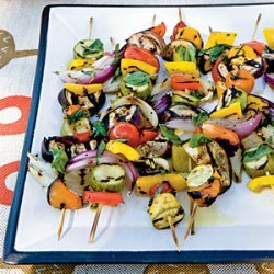Grilled Veggie Kebabs recipe