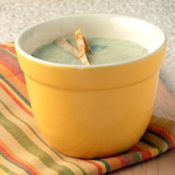 Chilled Avocado Soup with Tortilla Chips recipe