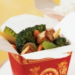 Buddha's Delight with Tofu, Broccoli, and Water Chestnuts recipe