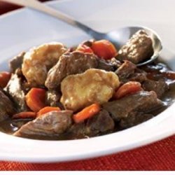 Sweet Loin Deer Stew w/ Drop Dumplings recipe