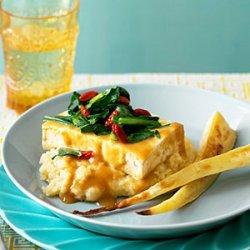 Miso-Glazed Tofu with Parsnips Two Ways recipe