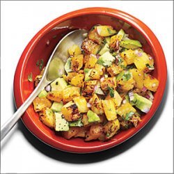 Grilled Pineapple-Avocado Salsa recipe