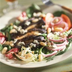 Blackened Portobello-Mushroom Salad recipe