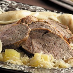 German Roast Pork & Sauerkraut recipe