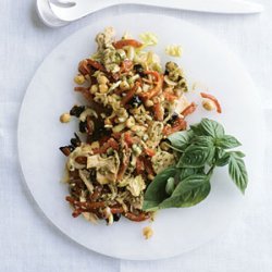 Tuna and Chickpea Salad with Pesto recipe