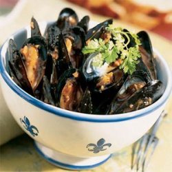 Yeo's Garlic Mussels recipe