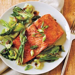 Salmon and Bok Choy recipe