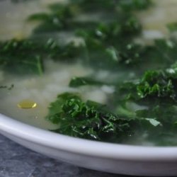 Colleen's Garlic and Greens Soup (Vegan) recipe