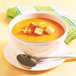 Roasted Pepper-Cheddar Soup recipe