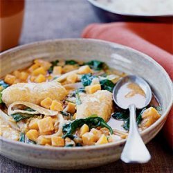 Thai Catfish Curry with Sweet Potatoes recipe