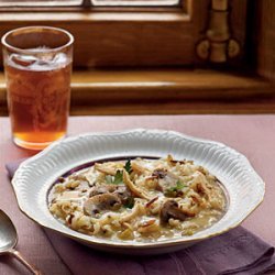 Chicken, Mushroom, and Wild Rice Soup recipe