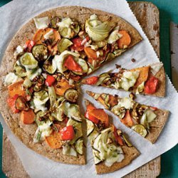 Roasted Vegetable Pizza recipe