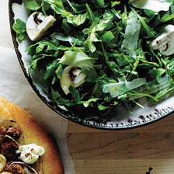 Arugula and Mushroom Salad recipe