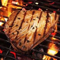 Grilled Marinated Tuna Steak recipe