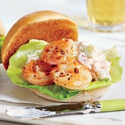Spicy Shrimp Sliders with Celery Mayonnaise recipe
