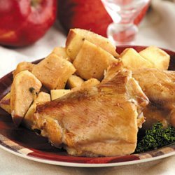 Roasted Chicken & Apples recipe