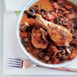 Chicken with Mushrooms and Tomato recipe