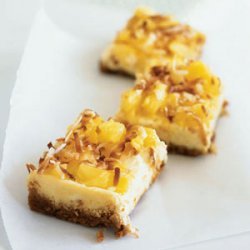 Piña Colada Cheesecake Bars recipe