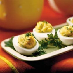 Chive-Tarragon Deviled Eggs recipe
