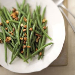 Green Beans with Almond-and-Lemon Brown Butter recipe